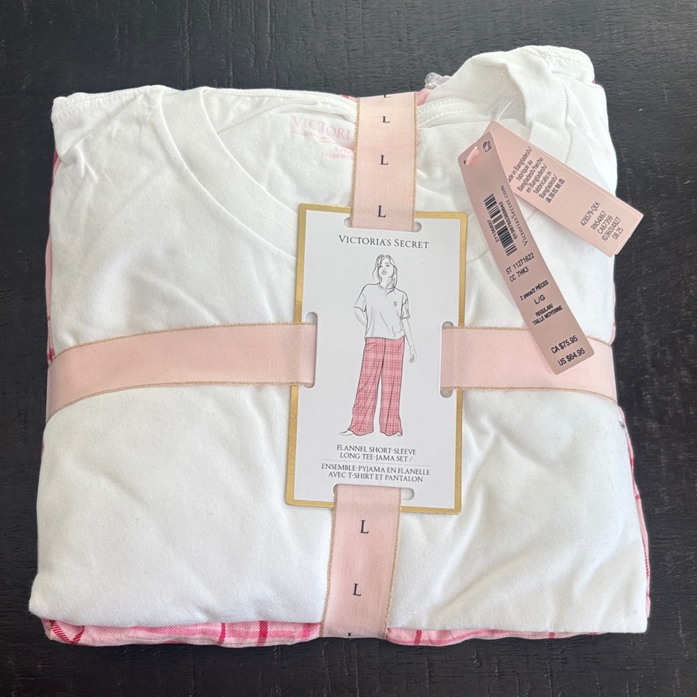 Victoria’s Secret Flannel Pajama Set
